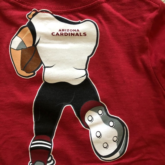 Arizona Cardinal Football toddler short sleeve shirt - Picture 3 of 5